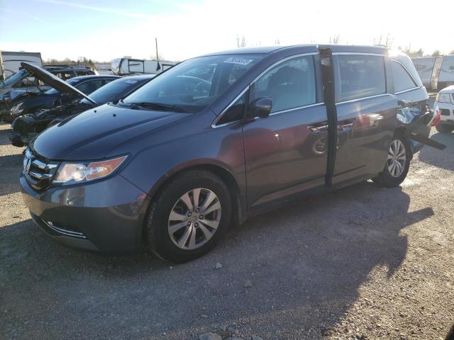 HONDA ODYSSEY SE 2017 with VIN 5FNRL5H37HB017935 - Photo from auction