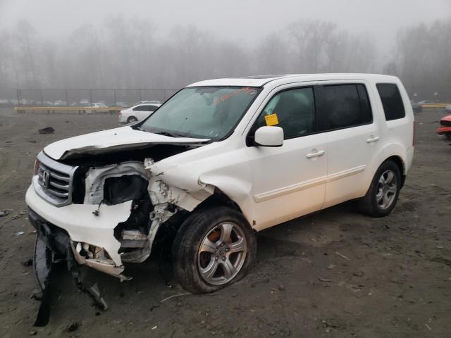 HONDA PILOT EXL 2015 with VIN 5FNYF4H55FB059323 - Photo from auction