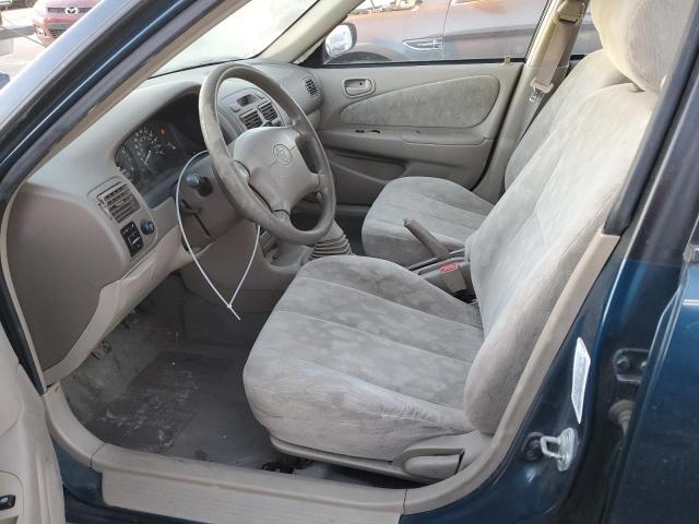 Photo 7 from auction – 2000 TOYOTA COROLLA VE with VIN 1NXBR12E8YZ360551