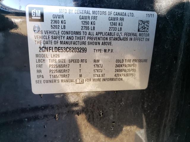 Photo 14 from auction – 2012 CHEVROLET EQUINOX LT with VIN 2GNFLDE53C6203299
