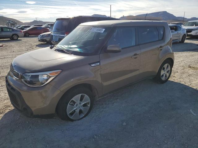 KIA SOUL 2015 with VIN KNDJN2A22F7192829 - Photo from auction