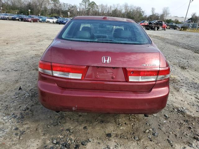 Photo 6 from auction – 2004 HONDA ACCORD EX with VIN 1HGCM66564A069560