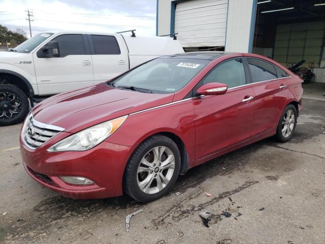 HYUNDAI SONATA SE 2013 with VIN 5NPEC4AC7DH598593 - Photo from auction