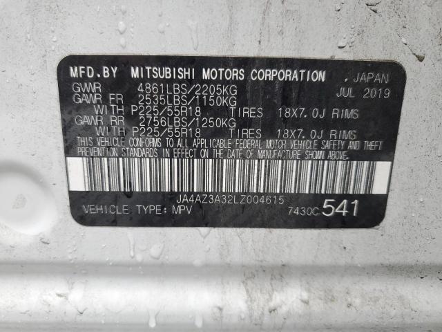 Photo 14 from auction – 2020 MITSUBISHI OUTLANDER with VIN JA4AZ3A32LZ004615