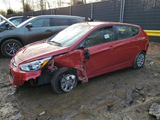 HYUNDAI ACCENT SE 2017 with VIN KMHCT5AE5HU356570 - Photo from auction