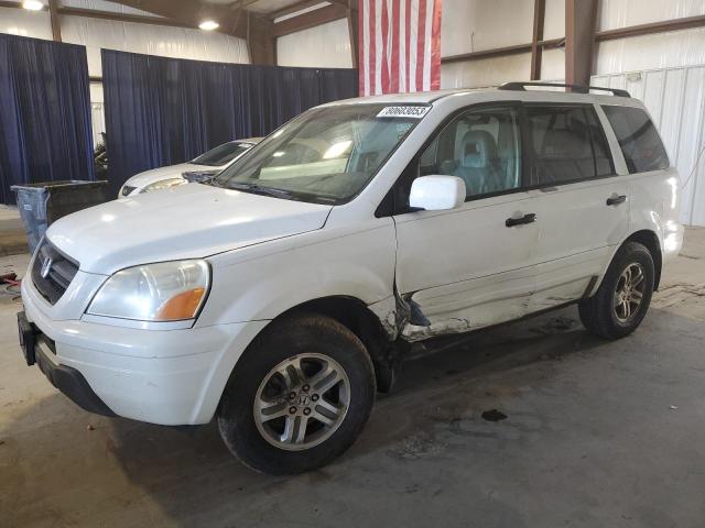 HONDA PILOT EXL 2005 with VIN 5FNYF186X5B047349 - Photo from auction