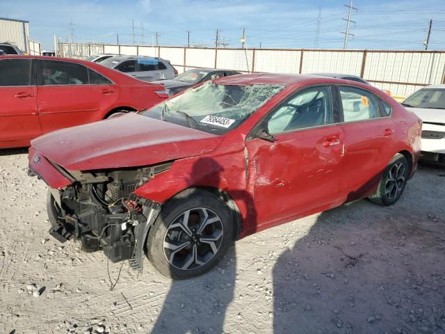 KIA FORTE FE 2021 with VIN 3KPF24AD0ME326066 - Photo from auction