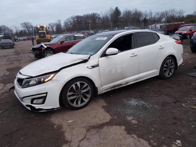 KIA OPTIMA SX 2015 with VIN 5XXGR4A67FG507807 - Photo from auction