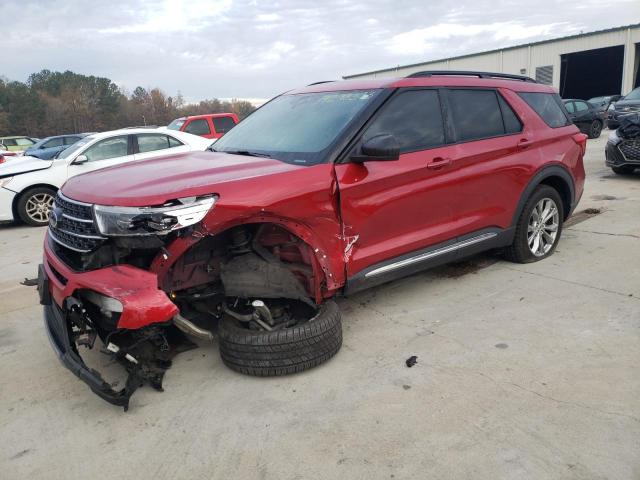 FORD EXPLORER X 2020 with VIN 1FMSK7DH7LGA10222 - Photo from auction