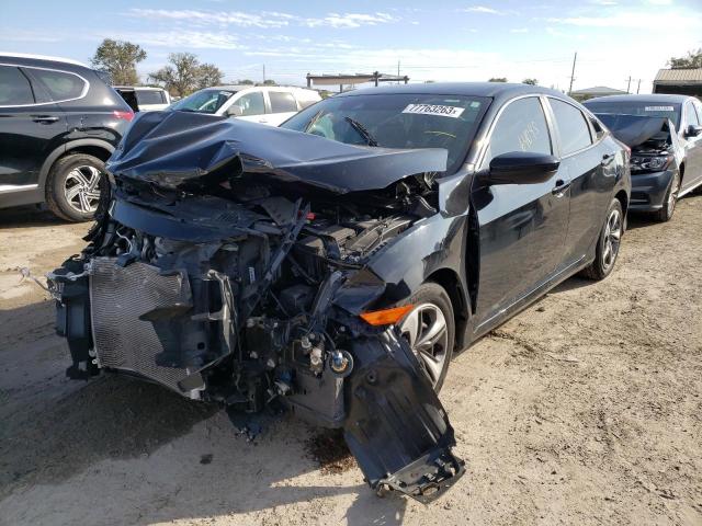 HONDA CIVIC LX 2020 with VIN 19XFC2F69LE002902 - Photo from auction