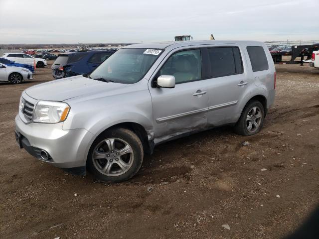 HONDA PILOT EXL 2012 with VIN 5FNYF4H58CB037876 - Photo from auction