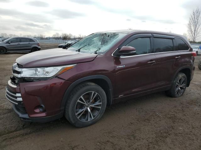 TOYOTA HIGHLANDER 2017 with VIN 5TDBGRFHXHS027902 - Photo from auction
