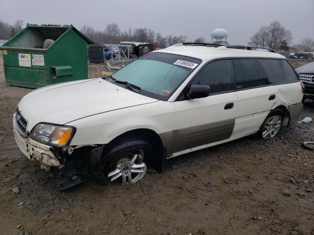SUBARU LEGACY OUT 2003 with VIN 4S3BH675537649973 - Photo from auction