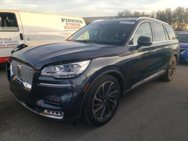 Photo 1 from auction – 2023 LINCOLN AVIATOR RE with VIN 5LM5J7XC0PGL24376