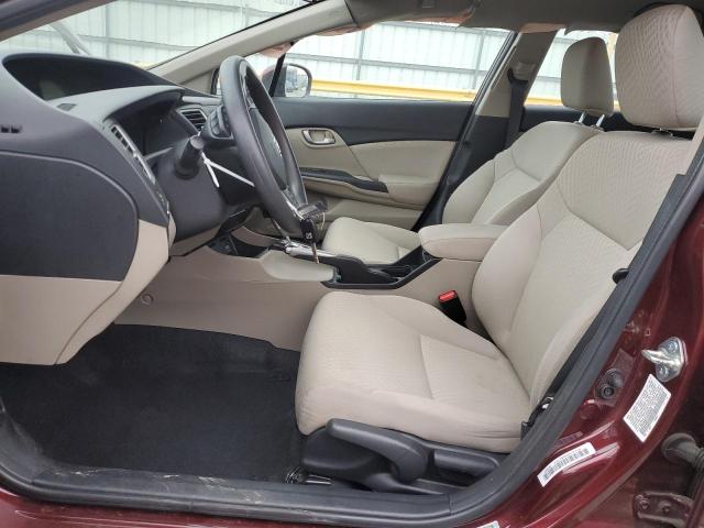 Photo 7 from auction – 2014 HONDA CIVIC LX with VIN 19XFB2F57EE040982