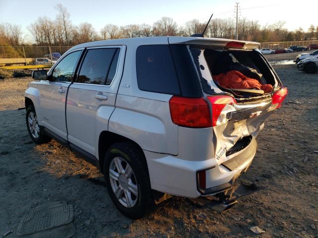 Photo 2 from auction – 2016 GMC TERRAIN SL with VIN 2GKALMEK3G6340116