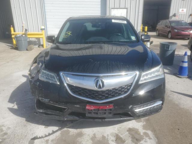Photo 5 from auction – 2014 ACURA MDX TECHNO with VIN 5FRYD3H44EB005399