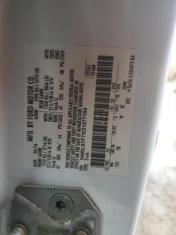 Photo 14 from auction – 2016 FORD TRANSIT CO with VIN NM0LS7F7XG1277194