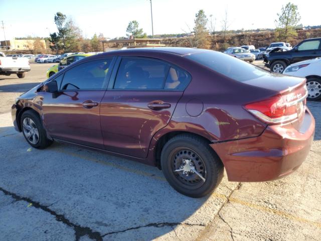 Photo 2 from auction – 2015 HONDA CIVIC LX with VIN 19XFB2F59FE296431