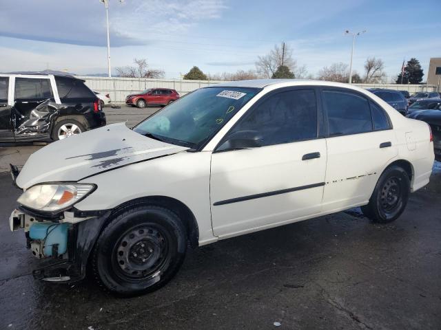 Photo 1 from auction – 2005 HONDA CIVIC DX with VIN 2HGES16405H600926