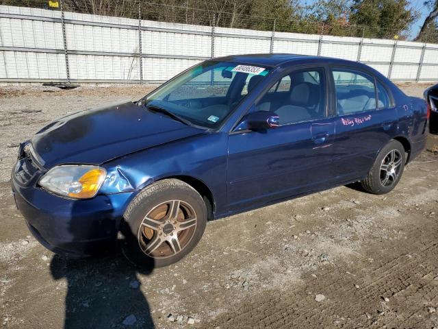 HONDA CIVIC EX 2002 with VIN 2HGES267X2H505799 - Photo from auction
