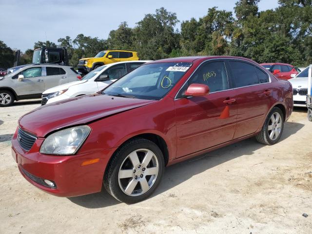 KIA OPTIMA LX 2008 with VIN KNAGE123X85248703 - Photo from auction