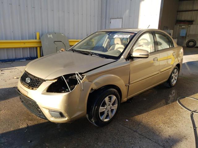 KIA RIO BASE 2011 with VIN KNADH4A35B6943511 - Photo from auction