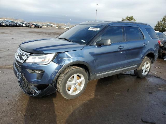 FORD EXPLORER X 2019 with VIN 1FM5K7D87KGA27470 - Photo from auction