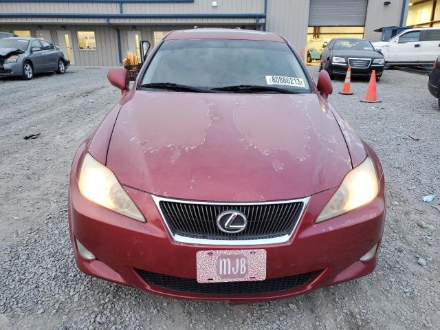Photo 5 from auction – 2006 LEXUS IS 250 with VIN JTHCK262962005799
