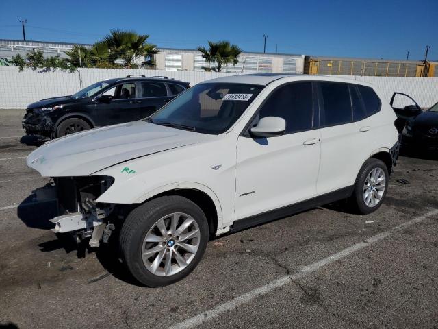 BMW X3 XDRIVE2 2014 with VIN 5UXWX9C51E0D35617 - Photo from auction