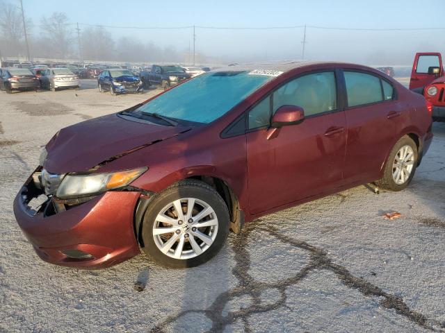 HONDA CIVIC EXL 2012 with VIN 2HGFB2F92CH513998 - Photo from auction