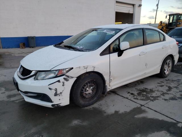 Photo 1 from auction – 2013 HONDA CIVIC LX with VIN 19XFB2F56DE057612