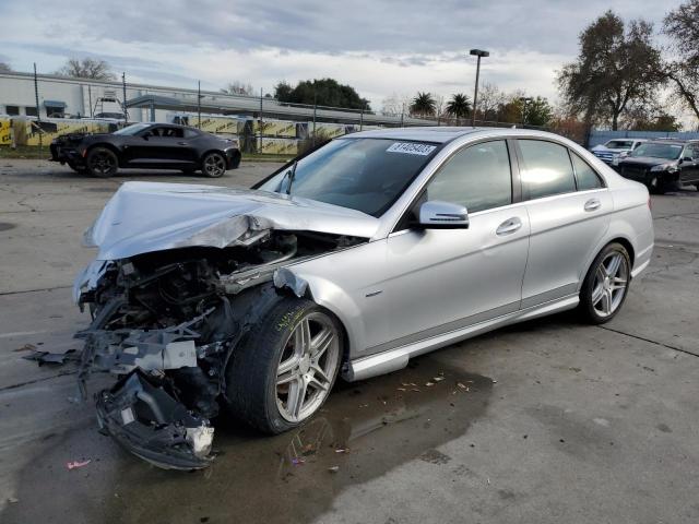 Photo 1 from auction – 2012 MERCEDES-BENZ C 250 with VIN WDDGF4HB5CA644091