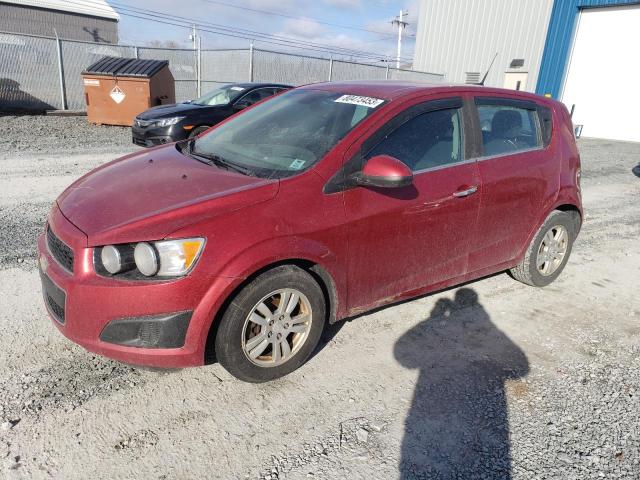 CHEVROLET SONIC LT 2013 with VIN 1G1JC6EH1D4196499 - Photo from auction