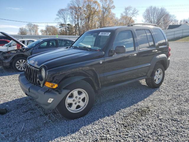 Photo 1 from auction – 2007 JEEP LIBERTY SP with VIN 1J4GL48K37W572233