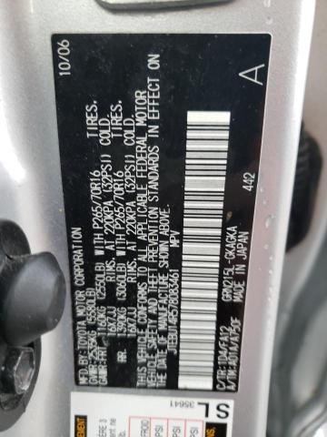 Photo 14 from auction – 2007 TOYOTA 4RUNNER SR with VIN JTEBU14R578083461