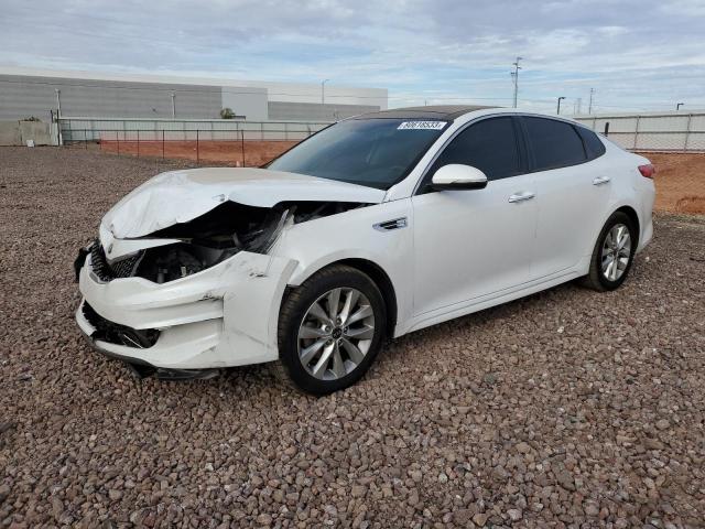 KIA OPTIMA EX 2016 with VIN 5XXGU4L39GG107606 - Photo from auction