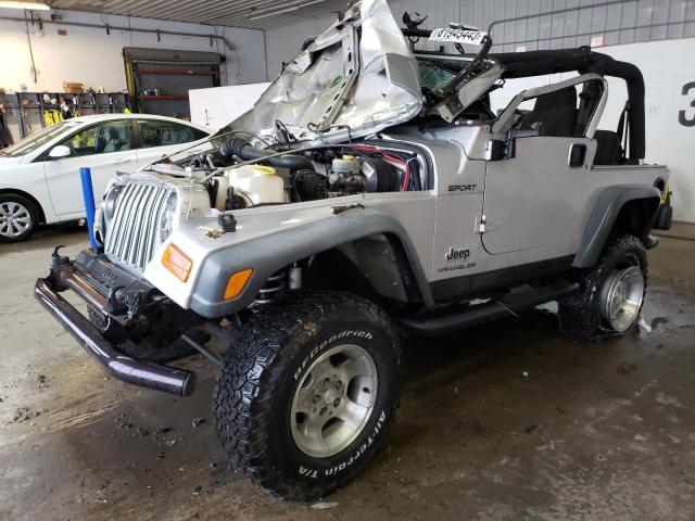 JEEP WRANGLER / 2003 with VIN 1J4FA49S23P325404 - Photo from auction