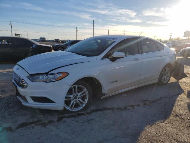 FORD FUSION SE 2018 with VIN 3FA6P0LU5JR186369 - Photo from auction