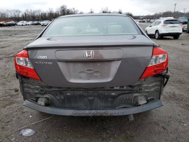 Photo 6 from auction – 2012 HONDA CIVIC LX with VIN 19XFB2F50CE377376