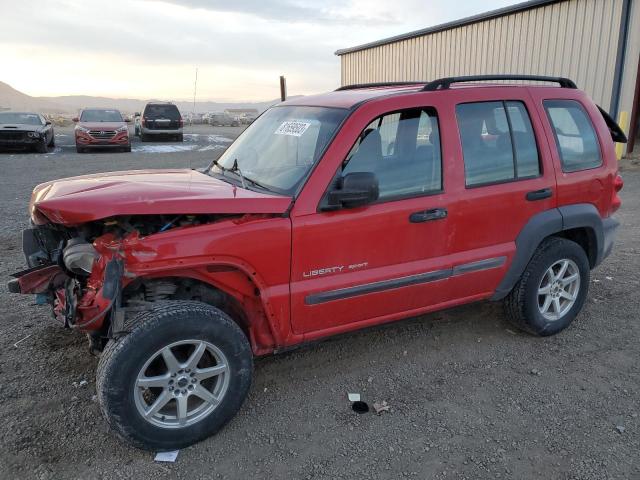 JEEP LIBERTY LI 2003 with VIN 1J4GL48K03W610401 - Photo from auction