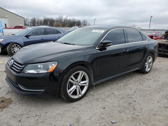 VOLKSWAGEN PASSAT SE 2014 with VIN 1VWBP7A33EC005931 - Photo from auction