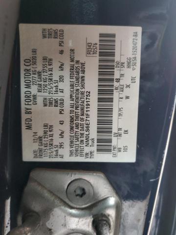 Photo 14 from auction – 2015 FORD TRANSIT CO with VIN NM0LS6E71F1191752