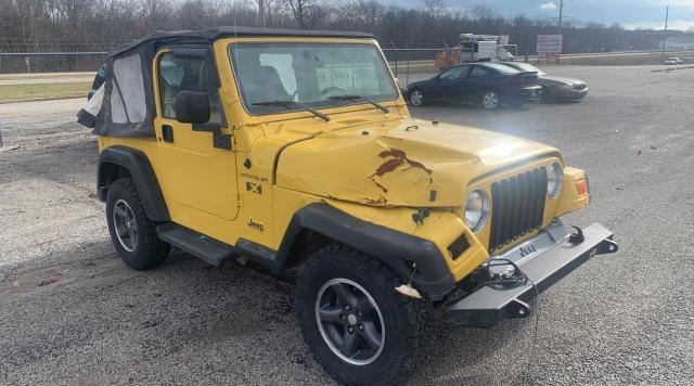 JEEP WRANGLER / 2002 with VIN 1J4FA39SX2P731455 - Photo from auction