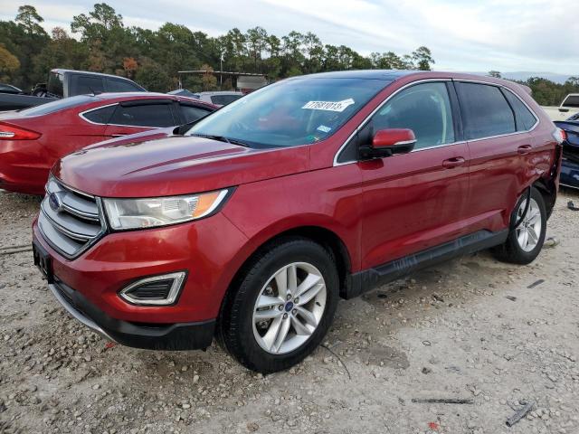 FORD EDGE SEL 2018 with VIN 2FMPK3J91JBC11792 - Photo from auction