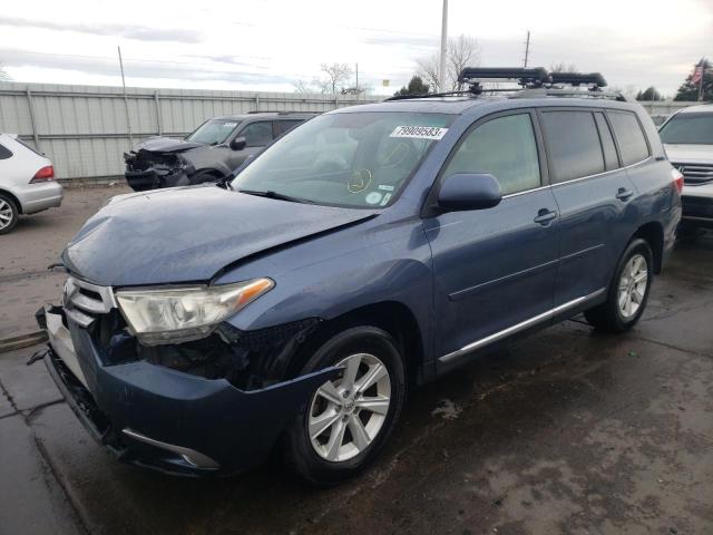 TOYOTA HIGHLANDER 2011 with VIN 5TDBK3EH5BS045504 - Photo from auction