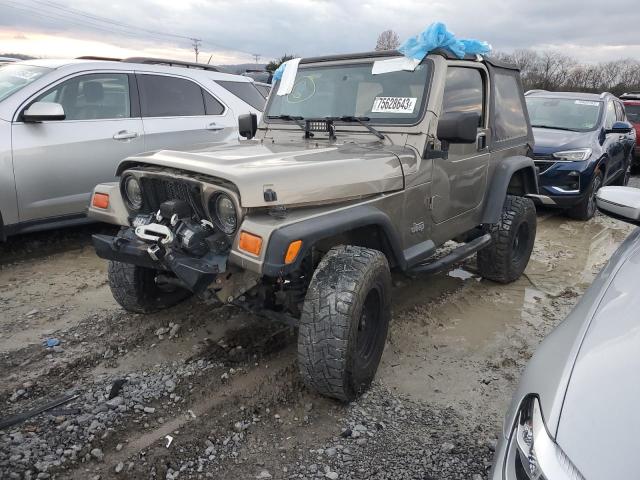 JEEP WRANGLER / 2003 with VIN 1J4FA59S73P315893 - Photo from auction