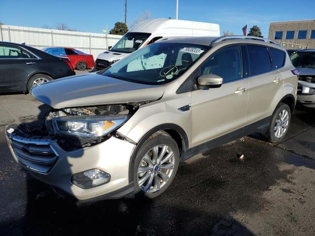 FORD ESCAPE TIT 2018 with VIN 1FMCU9J95JUA30927 - Photo from auction