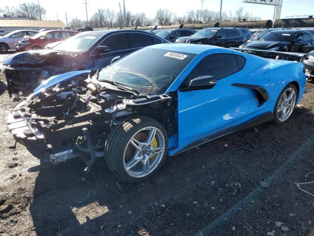 CHEVROLET CORVETTE S 2022 with VIN 1G1YC2D47N5104393 - Photo from auction