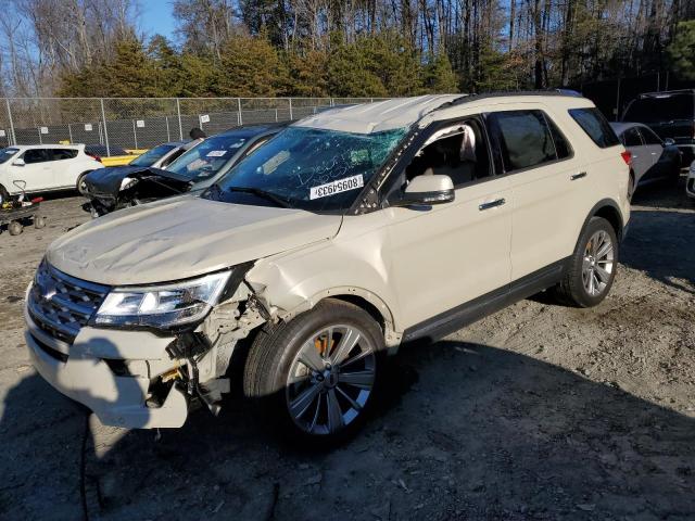FORD EXPLORER L 2018 with VIN 1FM5K7F89JGB52451 - Photo from auction
